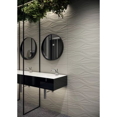 Paradyż Neve płytka ścienna 75x25 cm biała