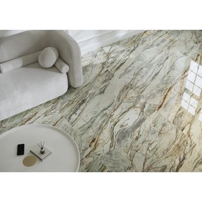 Paradyż Abstract płytka ścienno-podłogowa 119,8x59,8 cm zielona