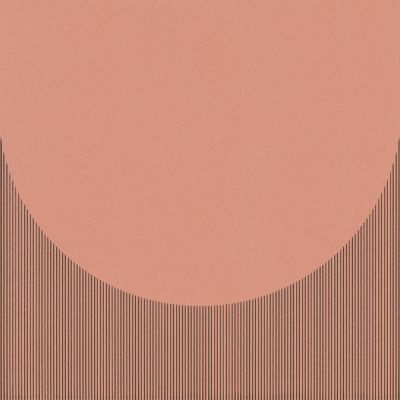 Paradyż Neve Creative Blush Dekor B płytka ścienno-podłogowa 19,8x19,8 cm czerwona