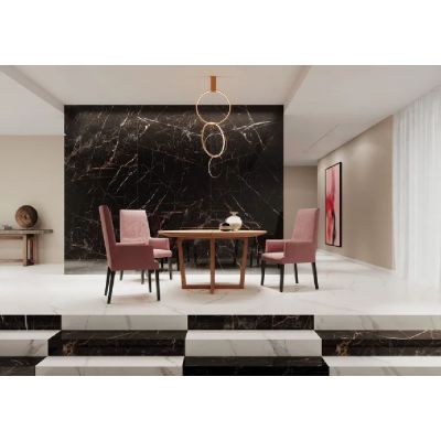 Paradyż Impulsive płytka ścienno-podłogowa 59,8x59,8 cm czarna