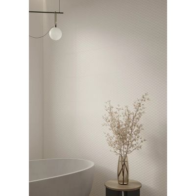 Paradyż Puris White płytka ścienna 89,8x29,8 cm biała