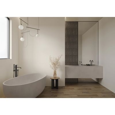 Paradyż Puris White płytka ścienna 89,8x29,8 cm biała