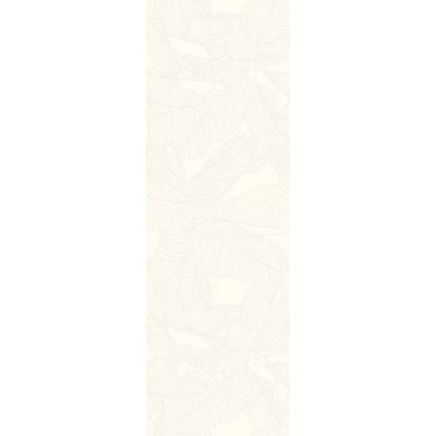 Paradyż Puris White płytka ścienna rekt. dekor a 89,8x29,8 cm biała