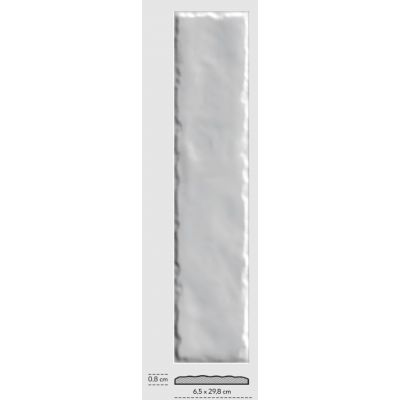 Paradyż Monpelli płytka ścienna 29,8x6,5 cm zielona