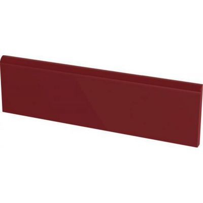 Paradyż Natural Rosa cokół podłogowy 30x8,1 cm czerwona