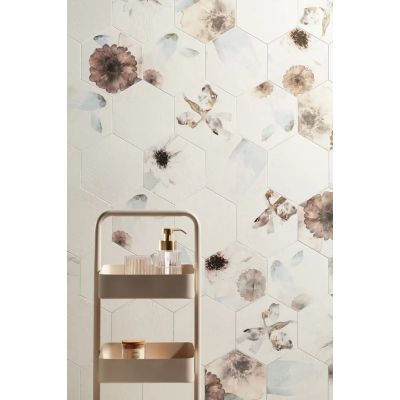 Tubądzin Mild Garden dekor ścienny 89,4x74,8 cm mix kolorów