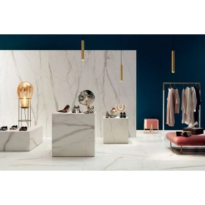 Tubądzin Marmo d'Oro płytka podłogowa 59,8x59,8 cm biała