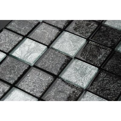 Picasa Picasa mozaika szklana Black Chili Mix 4,8x4,8