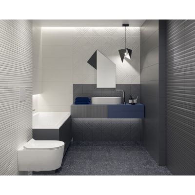 Paradyż Ray Bianco płytka ścienna 25x75 cm