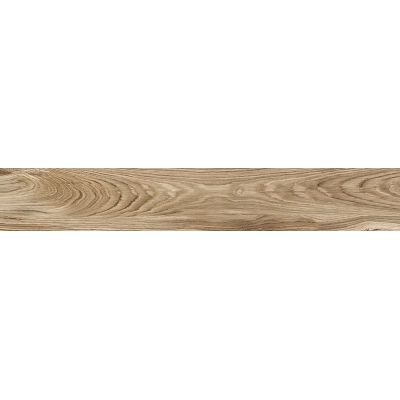 Tubądzin Royal Place Wood płytka podłogowa 19X119,8 cm brązowa