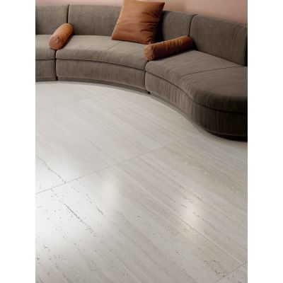 ABK Sensi Roma płytka podłogowa 120x60 cm beżowa-biała