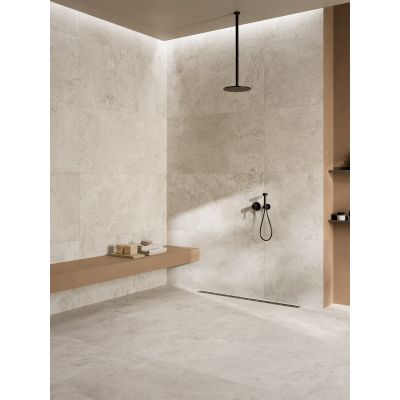 ABK Sensi Roma Cross Ivory płytka podłogowa 119,4x59,6 cm beżowa-biała