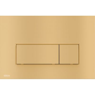 Alca Thin przycisk spłukujący do WC złoty mat M57-G-M