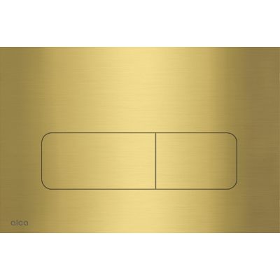 Alca Flat przycisk spłukujący do WC złoty MOON-BRASS