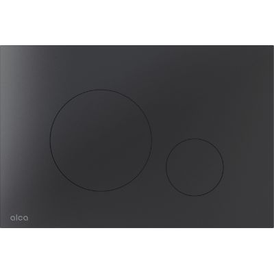 Alca Flat przycisk spłukujący do WC czarny mat TURN-BLACK