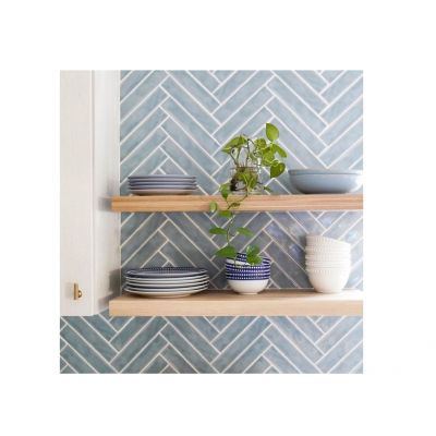 Amadis Boston dekor ścienny 25x5 cm niebieska