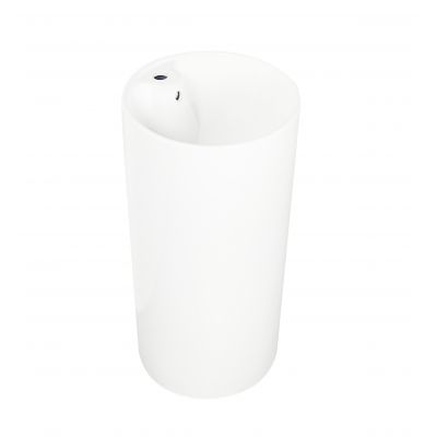 Aquavea Rodillo umywalka 41x41 cm okrągła wolnostojąca biała RODILLOBIA