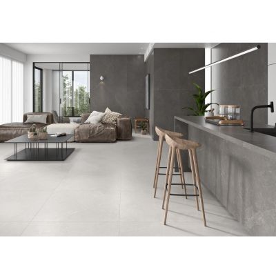 Argenta Storm płytka ścienno-podłogowa 120x60 cm biała-szara