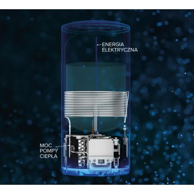 Ariston Lydos Hybrid podgrzewacz wody 80 l elektryczny pojemnościowy 3629052
