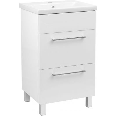 Astor Sol umywalka z szafką 51 cm biała AF-BUI-511-27