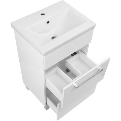 Astor Sol umywalka z szafką 51 cm biała AF-BUI-511-27