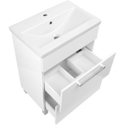 Astor Sol umywalka z szafką 61 cm biała AF-BUI-611-27