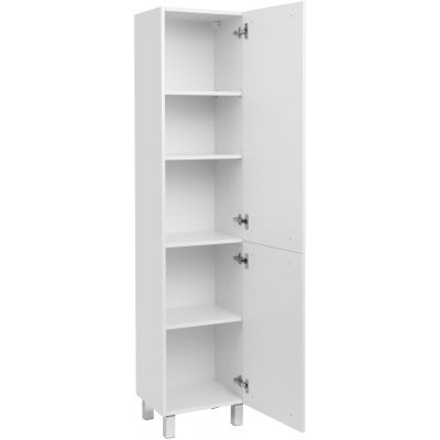 Astor Sol szafka 40x33x183 cm boczna stojąca biała AF-BUS-240-77