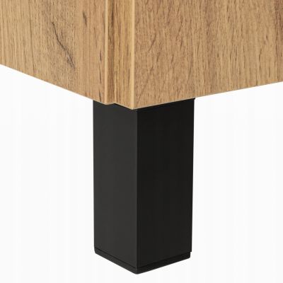 Astor Diuna Wotan szafka 50x35x180 cm boczna stojąca dąb AM-LUC-250-2N