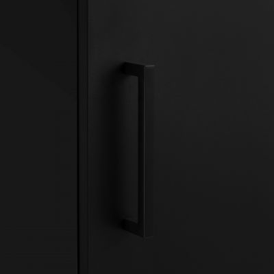 Astor Nicole szafka 35x28x130 cm boczna wisząca czarna AM-NOS-350-03