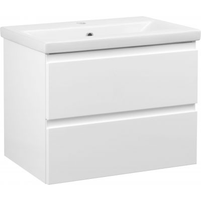 Astor Reno umywalka z szafką 60 cm biała AM-REU-620-27