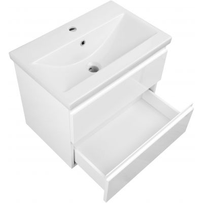 Astor Reno umywalka z szafką 60 cm biała AM-REU-620-27