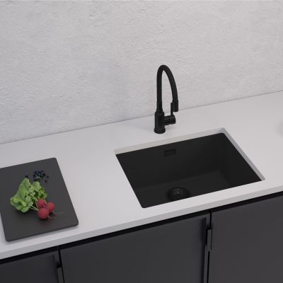 Alveus Flexa bateria kuchenna stojąca czarna 1147056