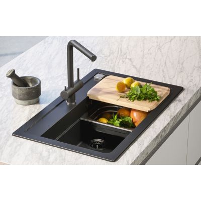 Alveus Atrox 30 zlewozmywak granitowy 59x50 cm beton 1131995