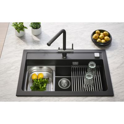 Alveus Atrox 30 zlewozmywak granitowy 59x50 cm beton 1131995