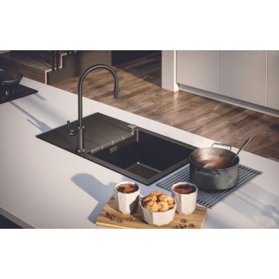 Alveus Cadit 70 zlewozmywak 79x50 cm Granital piaskowy 1131358