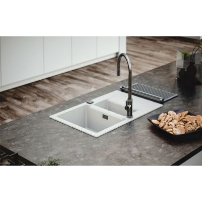 Alveus Cadit 70 zlewozmywak 79x50 cm Granital piaskowy 1131358