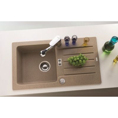 Alveus Niagara 60 zlewozmywak granitowy 90x50 cm biały 1126011