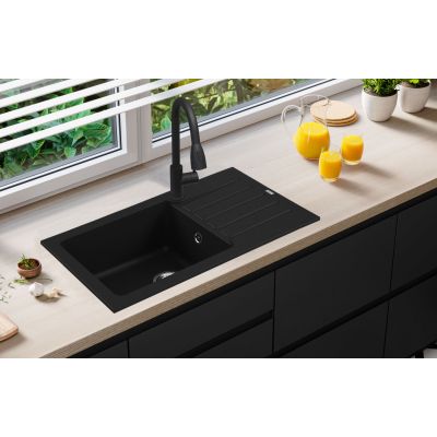 Alveus Primrose bateria kuchenna stojąca czarna 1148265