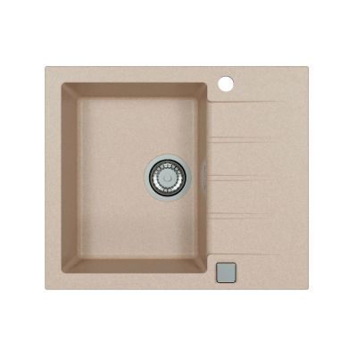 Alveus Cadit zlewozmywak granitowy 59x50 cm beżowy 1132018