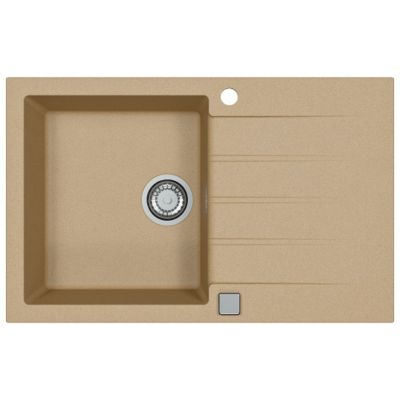 Alveus Cadit 20 zlewozmywak 79x50 cm Granital beżowy 1132024