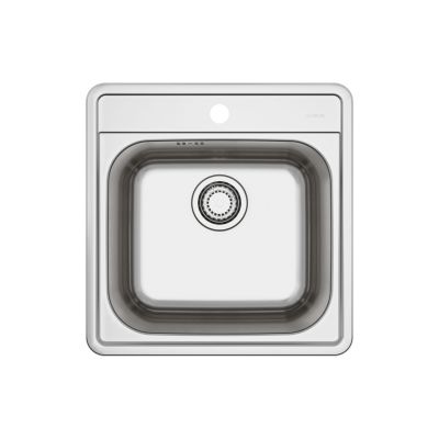 Alveus More zlewozmywak stalowy 50x49 cm stal 1151258