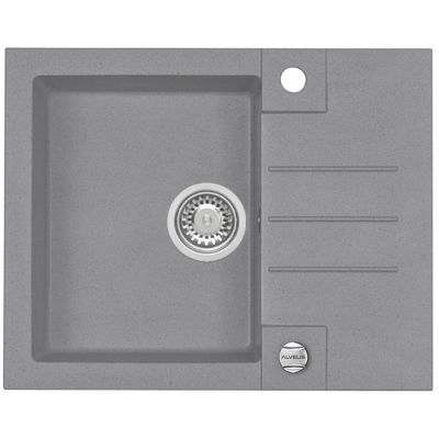 Alveus Rock 30S zlewozmywak granitowy 60x50 cm 1-komorowy beton 1213081