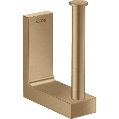 Axor Universal Rectangular uchwyt na papier toaletowy zapasowy brąz szczotkowany 42654140