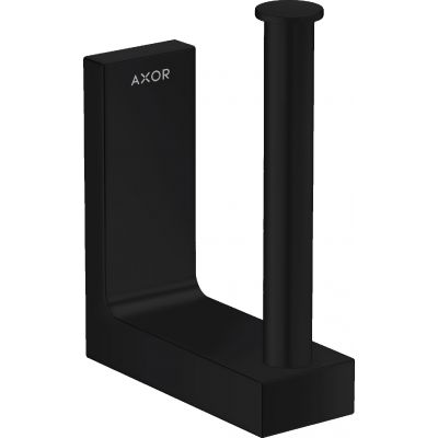 Axor Universal Rectangular uchwyt na papier toaletowy zapasowy czarny mat 42654670