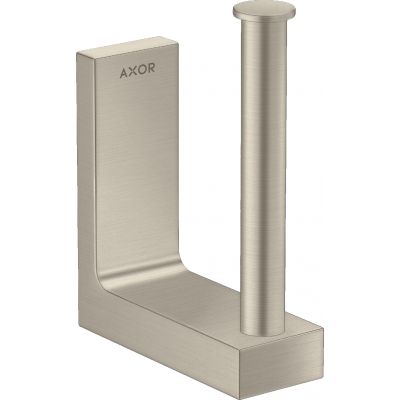 Axor Universal Rectangular uchwyt na papier toaletowy zapasowy nikiel szczotkowany 42654820