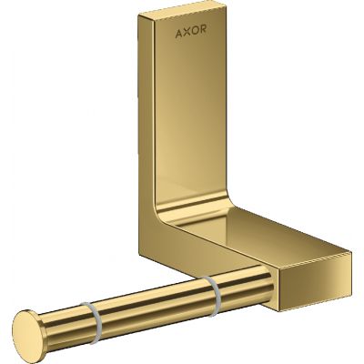 Axor Universal Rectangular uchwyt na papier toaletowy złoty optyczny polerowany 42656990