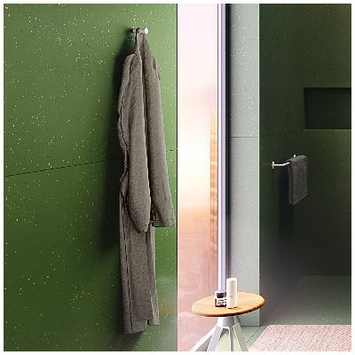 Axor Universal Circular wieszak na ręcznik biały mat 42811700