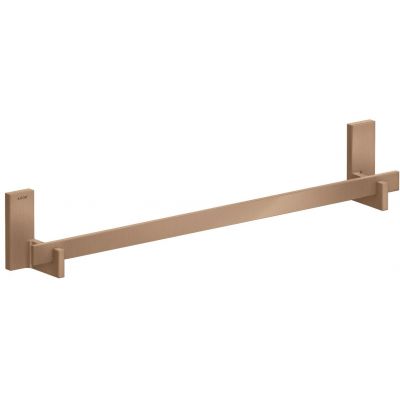 Axor Universal Rectangular drążek na ręcznik czerwone złoto szczotkowane 64 cm 42661310