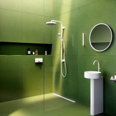 Axor Drain element zewnętrzny odpływu liniowego 100 cm biały mat 42528700