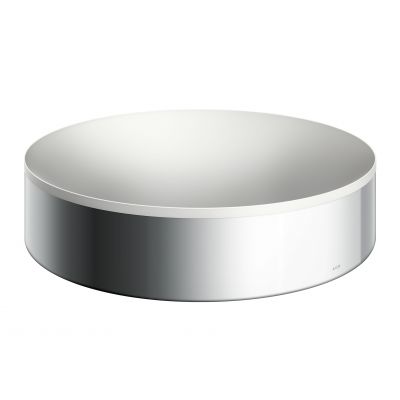Axor Suite umywalka 40 cm nablatowa okrągła biały/chrom 42001000